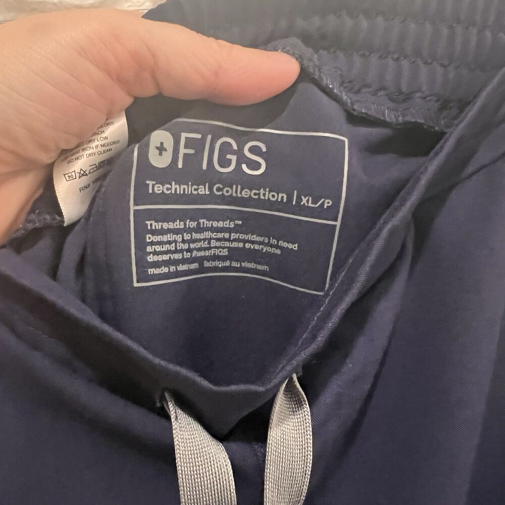 Figs Technical Collection Basic Navy Blue Scrub P… - image 4